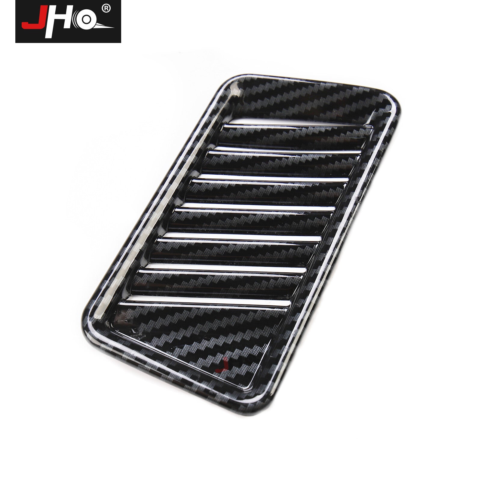 Carbon Fiber Air Vent Cover Ac Outlet Trim Black for Ford F150 F-150 2021 2022