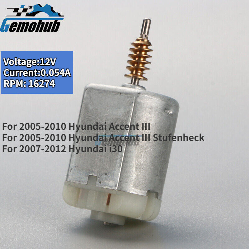 NEW FOLD MIRROR MOTOR for Hyundai 2005-2010 Accent III (Stufenheck) 2007-2012 i30