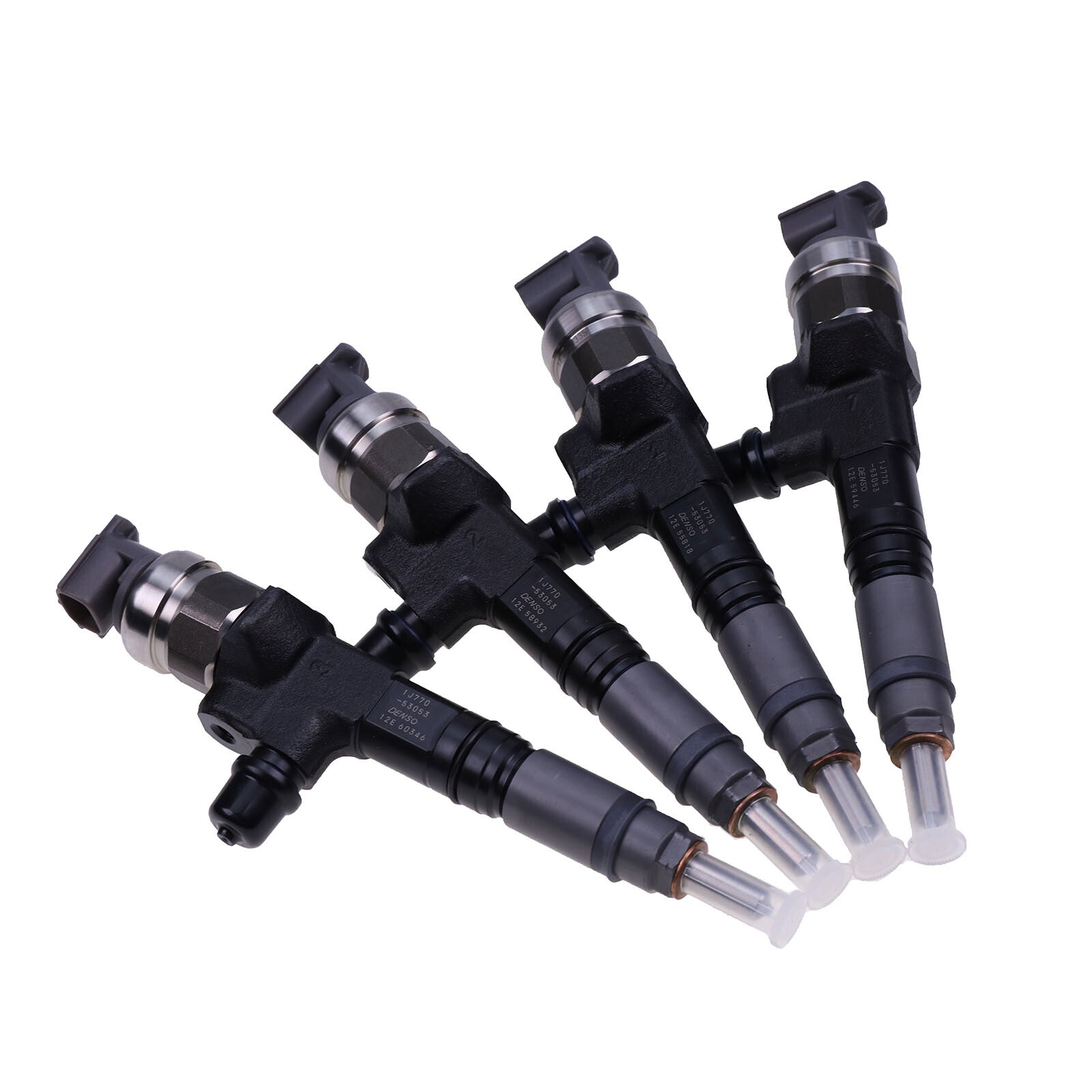4X Diesel Common Rail Injector 1J770-53051 295050-1980 for Kubota V3307 Engine