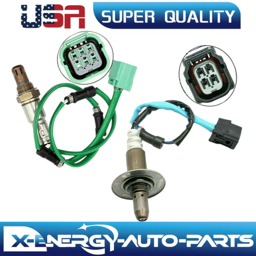 Oxygen O2 Sensor For 2007-2009 for Honda CRV 2.4L l4 2pcs UpstreamDownstream 02