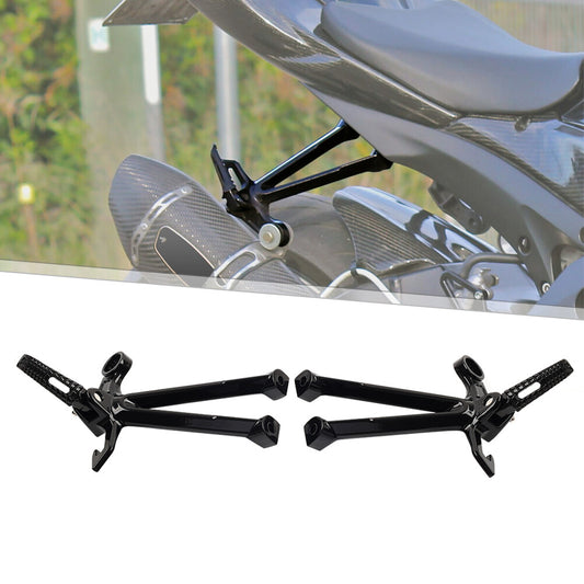 Rear Passenger Foot Pegs Footrest Bracket for Suzuki GSXR1000 GSX-R 1000 07-08