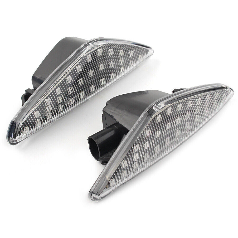 for BMW F25 E70 E71 X3 E72 X5 X6 Dynamic LED Side Marker Turn Signal Light Clear