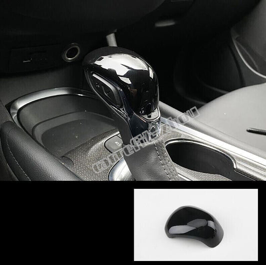 Fit for Chevrolet Blazer 2019-2021 Gloss Black Inner Gear Shift Knob Cover Trim