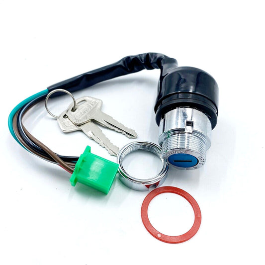 Motorcycle Ignition Key Switch 6 Wire 6 Pin W/ Keys Set for 50CC-125cc Dirt Bike