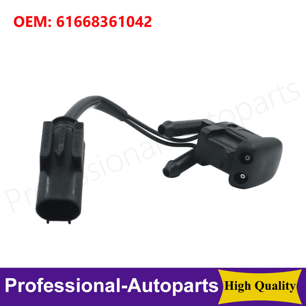 Windshield washing machine nozzle heating dual air intake injector suitable for BMW E3 9 5 Series