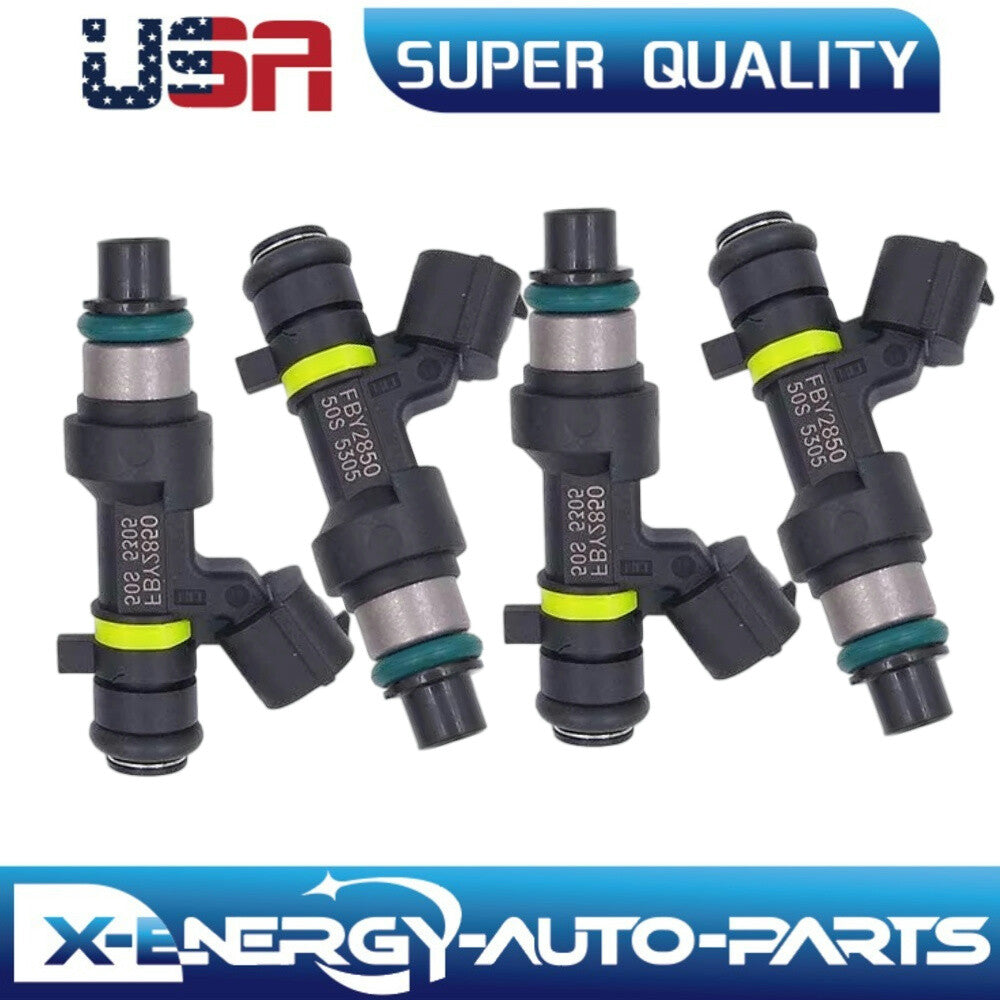 4xFuel Injector for Nissan Cube NV200 Sentra Versa 1.8 2.0L FBY2850 16600EN200