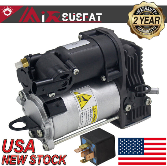 AIR SUSPENSION COMPRESSOR PUMP + RELAY for MERCEDES (GL450) GL550 GL350 06-12 US