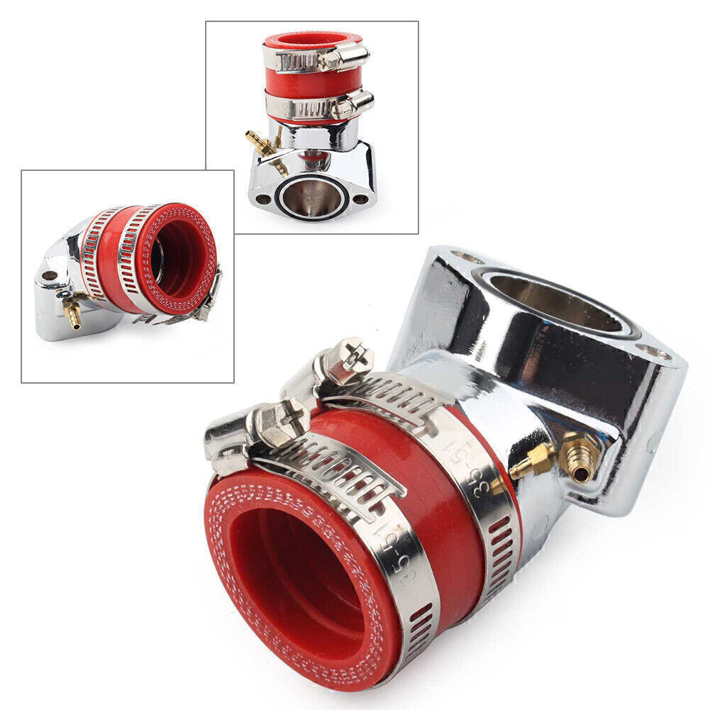 For GY6 150cc Chinese Scooter GoKart Performance Aluminum Racing Intake Manifold