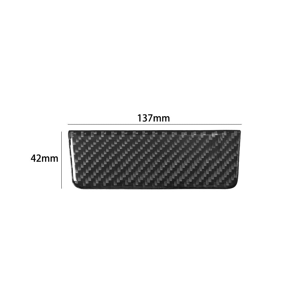 Carbon Fibre Rear Console Plate Trim for Land Rover Discovery Sport 2015-19