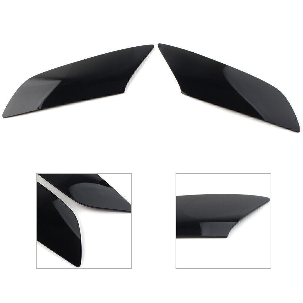Scheinwerferglasabdeckung Schutzschild Glossy Black f¨¹r for Honda CBR600RR 2007-2012
