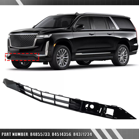 Fits 2021-2023 for Cadillac for Escalade 84855733 New Black Front Lower Bumper Grille