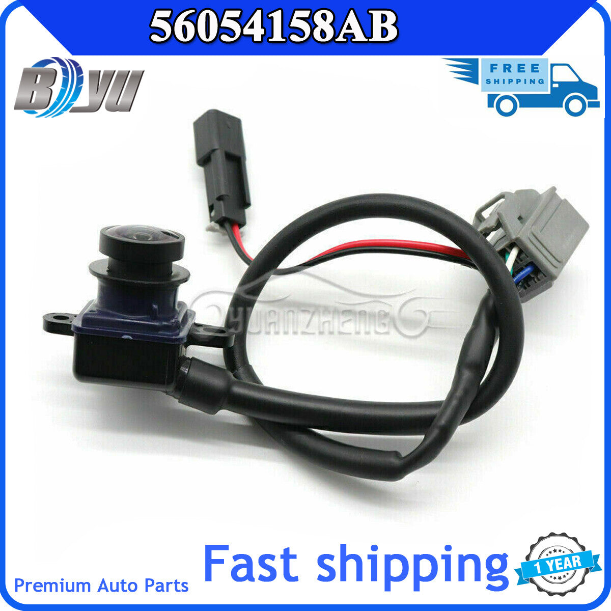 Reverse backup rearview parking camera for Dodge Journey 11-20 56054158AB