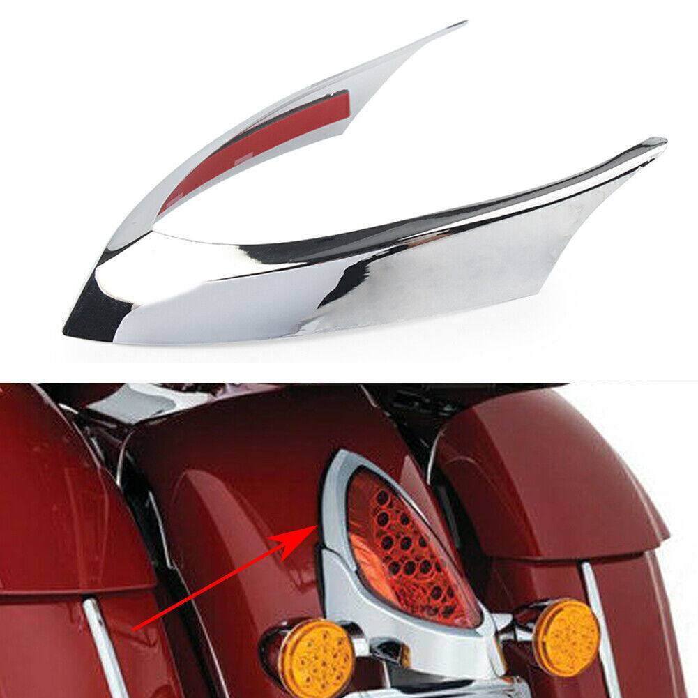 Motorcycle Tail Light Top Trim Cover Fit Indian Chief Classic Dark Horse Vintage