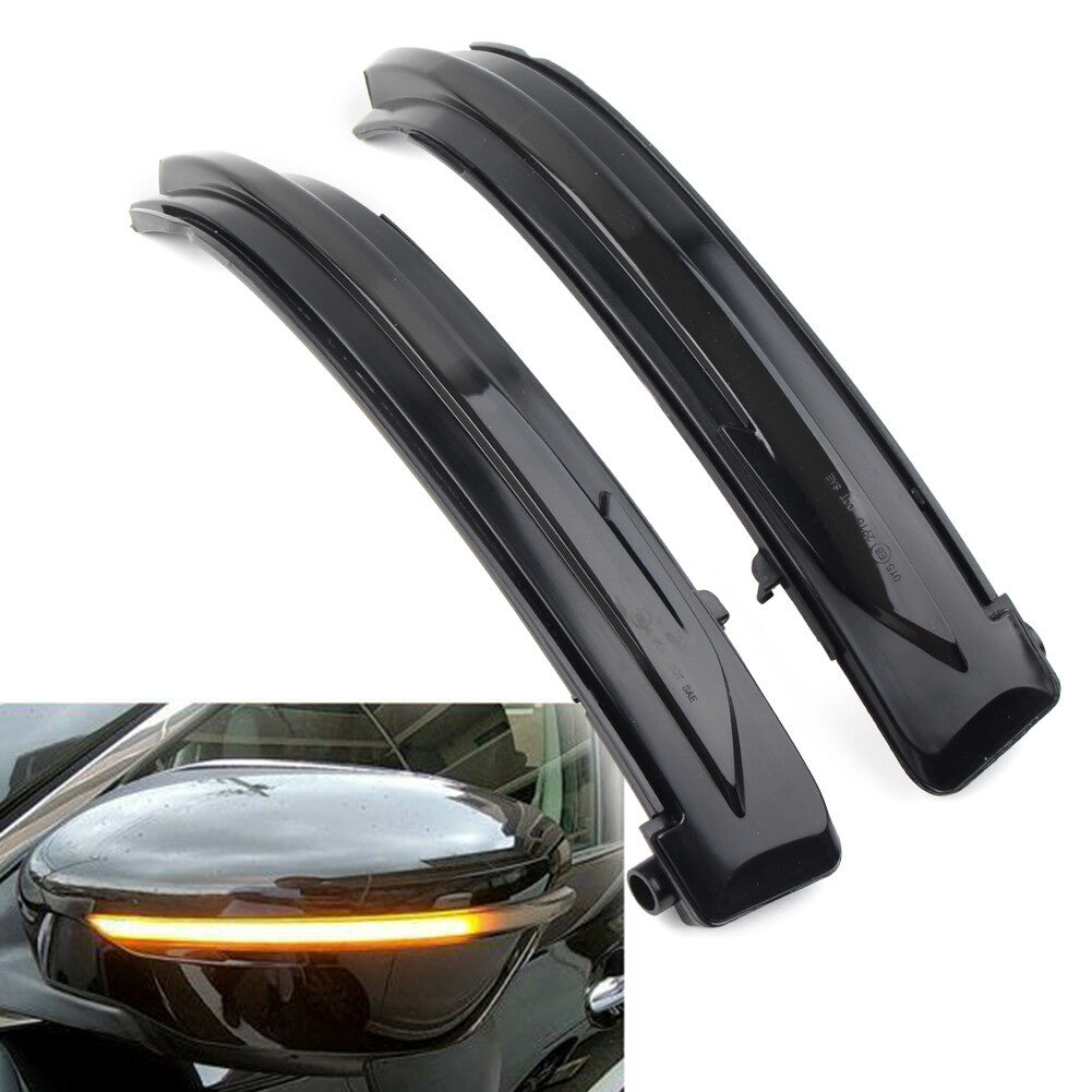 2x LED Side Mirror Dynamic Turn Signal Light for Nissan Murano Navara Pathfinder