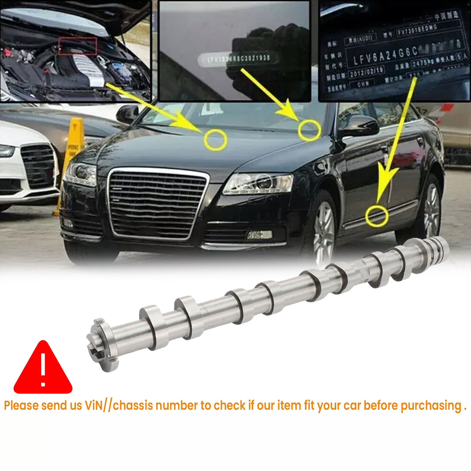 Exhaust Camshaft 2.0T For 2013-23 for Chevy Malibu Camaro Equinox Traverse 12626901