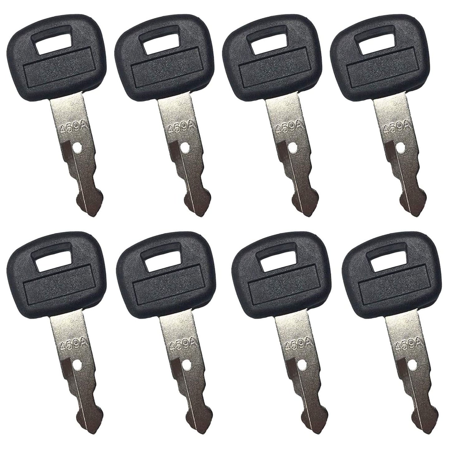 8X for L48 U55 KX033 KX121 KX71H Kubota M Series 459A RC411-53933 Ignition Keys