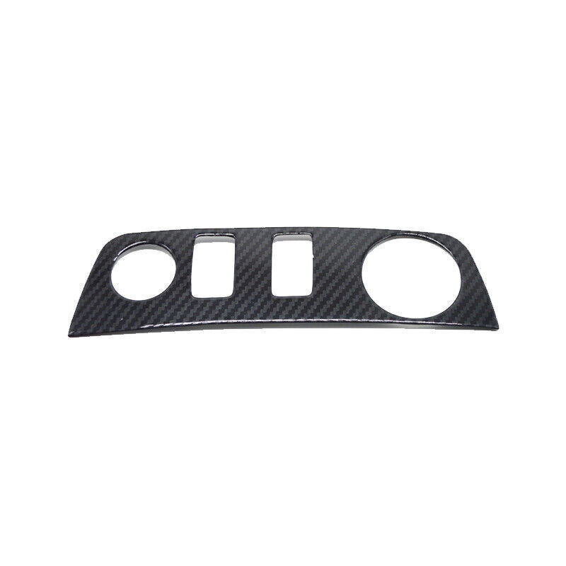 Console Cigarette Lighter Storage Box Fit for Nissan Murano 2015-21 Carbon Fiber