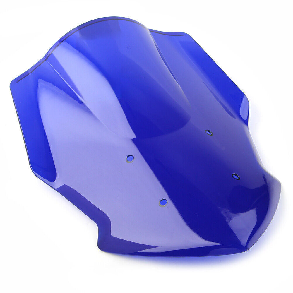 Motorcycle Windshield Windscreen Deflector Blue for Yamaha MT-07 2018-2020