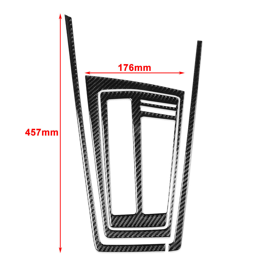 LHD Gear Shift Panel Interior Set Cover Trim FIT for Volkswagen for Golf 8 MK8 2021-2023
