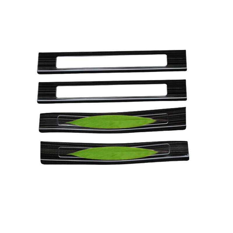 Protector Scuff Plate Door Sill Threshold Black for Lincoln MKX 2016-2018