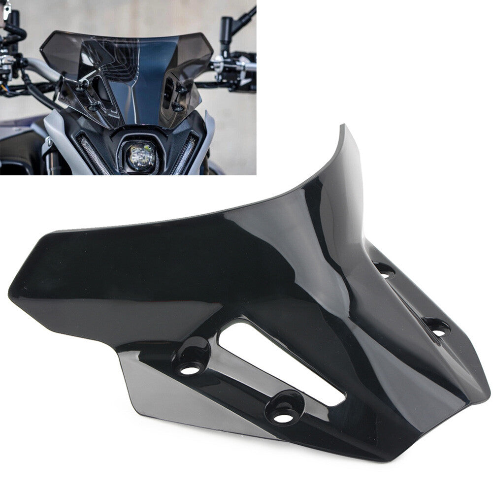 Windshield Windsreen Wind Deflectors Black Fit for YAMAHA MT09 / SP FZ09 2021-2022