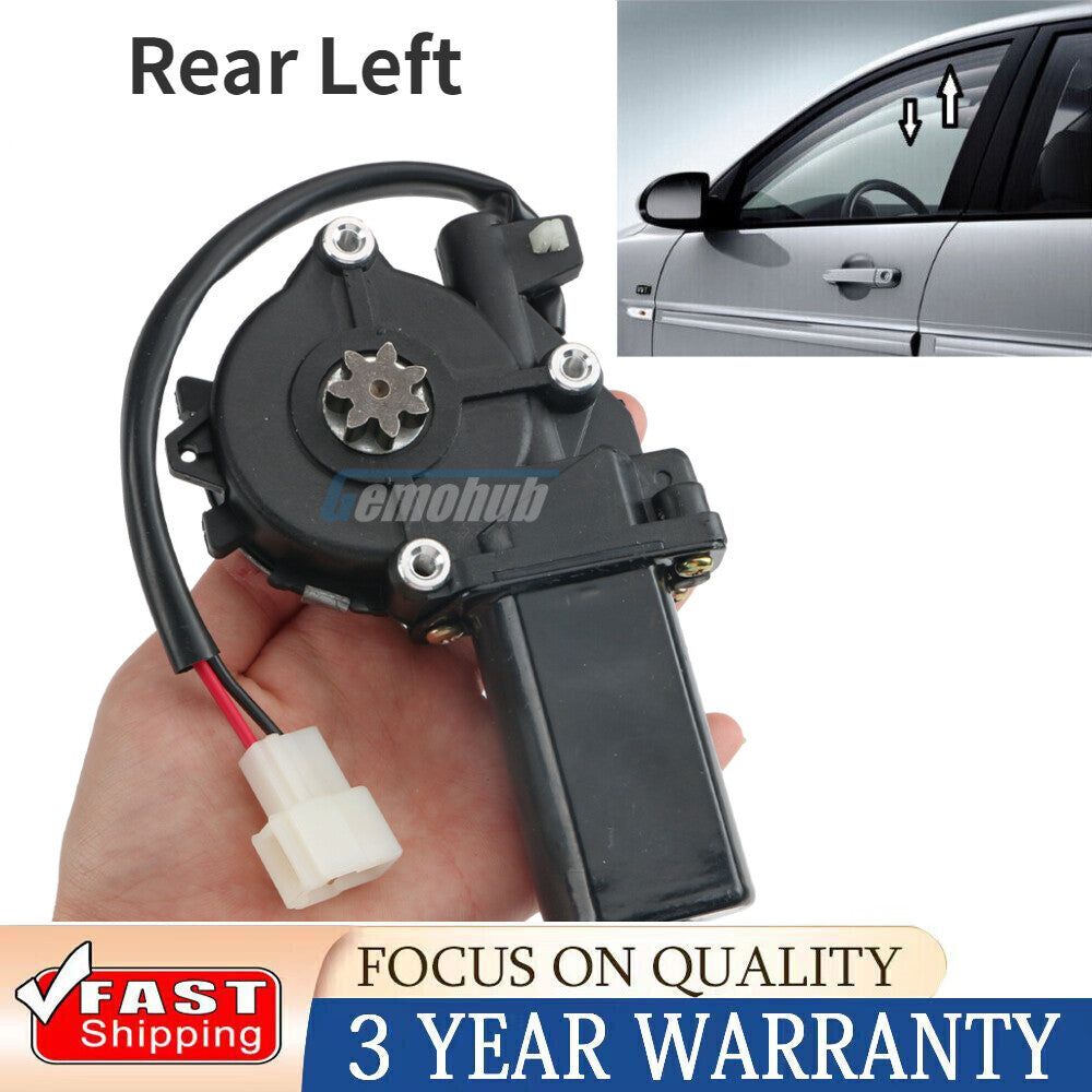 Rear Left for Toyota for Land Cruiser Passenger Power Window Lifter Regulator Motor