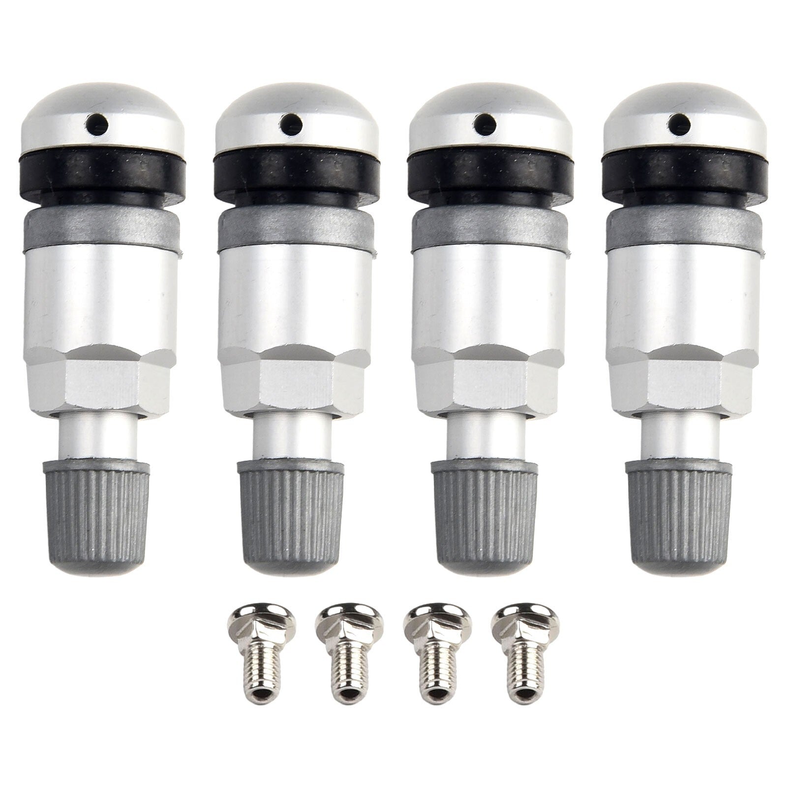 4pcs TPMS Tire Pressure Sensor Valve Stem Repair Kit Fit For 5 Series