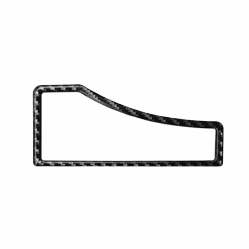Headlight Button Frame Cover Trim Fit for Kia Sportage R GL 2011-16 Carbon Fiber
