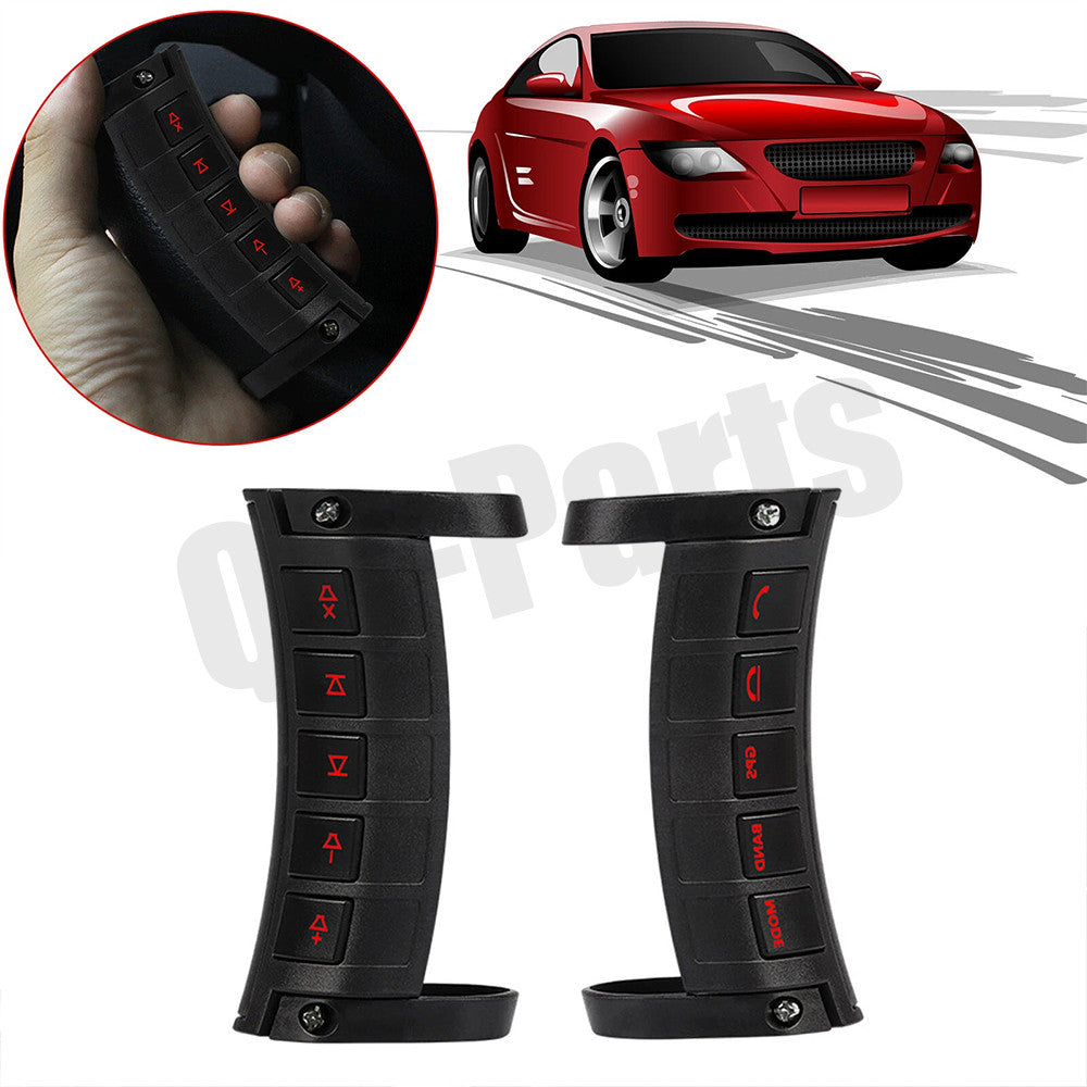 1XUniversal Remote Control Button Car Steering Wheel Wireless For Stereo DVD GPS