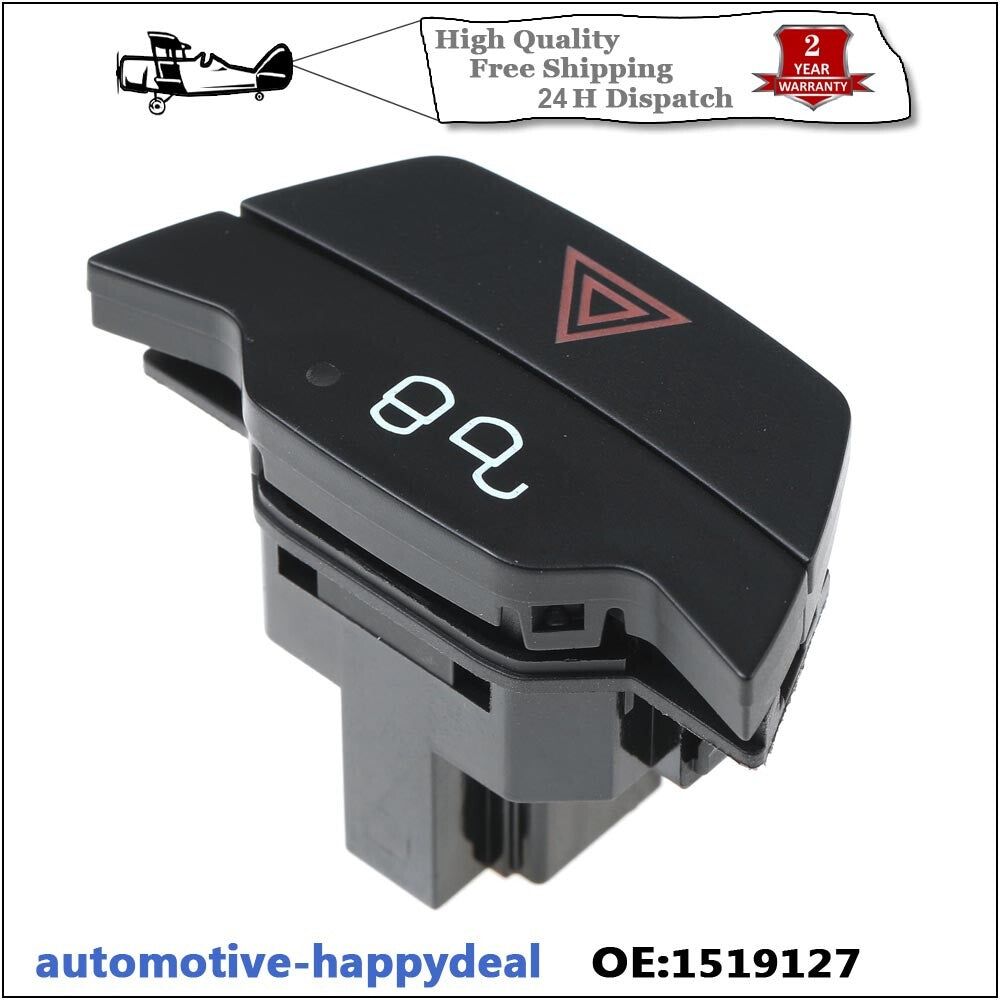 HAZARD WARNING LIGHT SWITCH for FORD TRANSIT CUSTOM FIESTA MK7 FOCUS 1519127