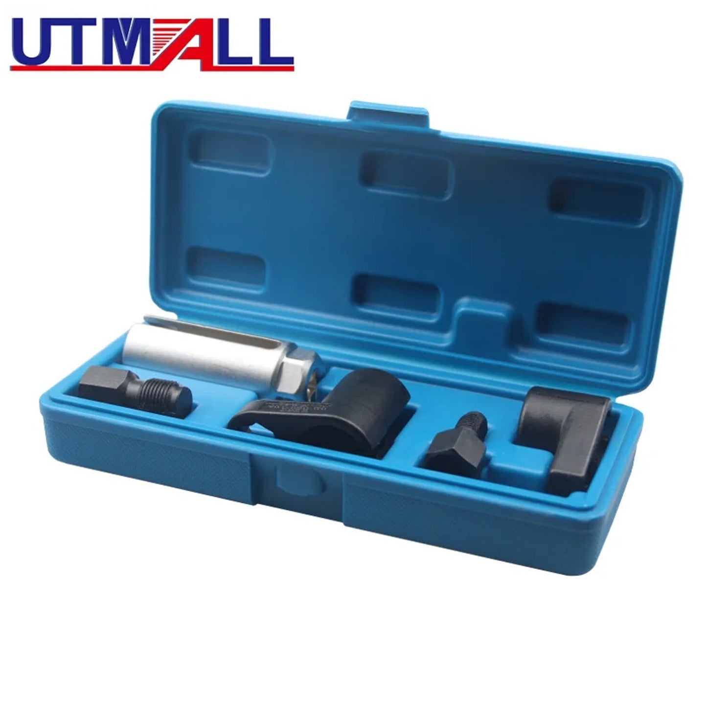 5-Piece Automatic Oxygen Sensor Thread Chaser Socket Vacuum Tool Makeup Remover Installer Set