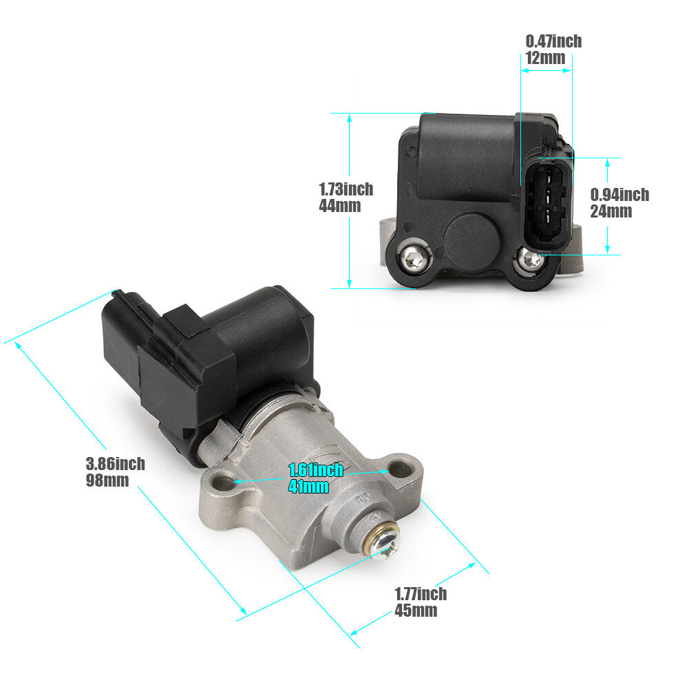 One idle air control valve for Hyundai 2003-11 for Kia Rio5 35150-26900 AC587