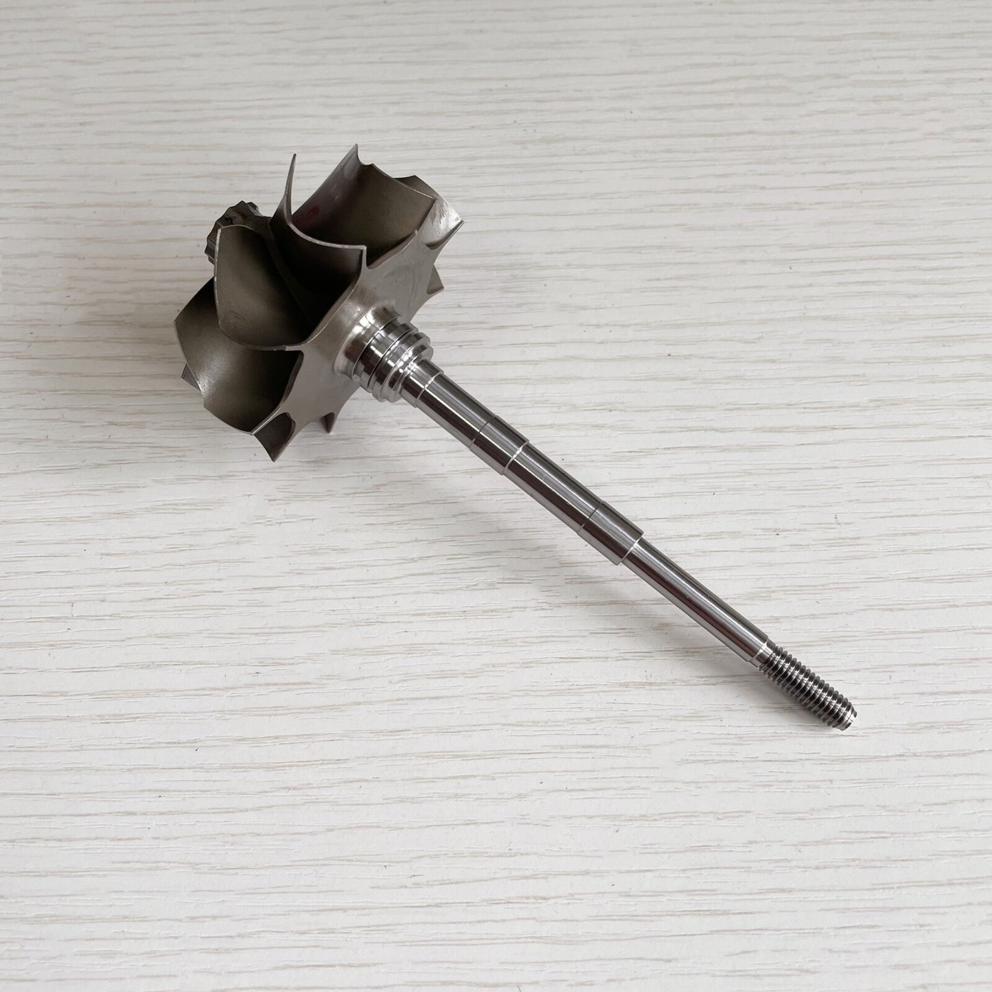 GT3076R GTX3076R Reverse 9-blade 55x60 mm ball bearing turbine shaft and wheel