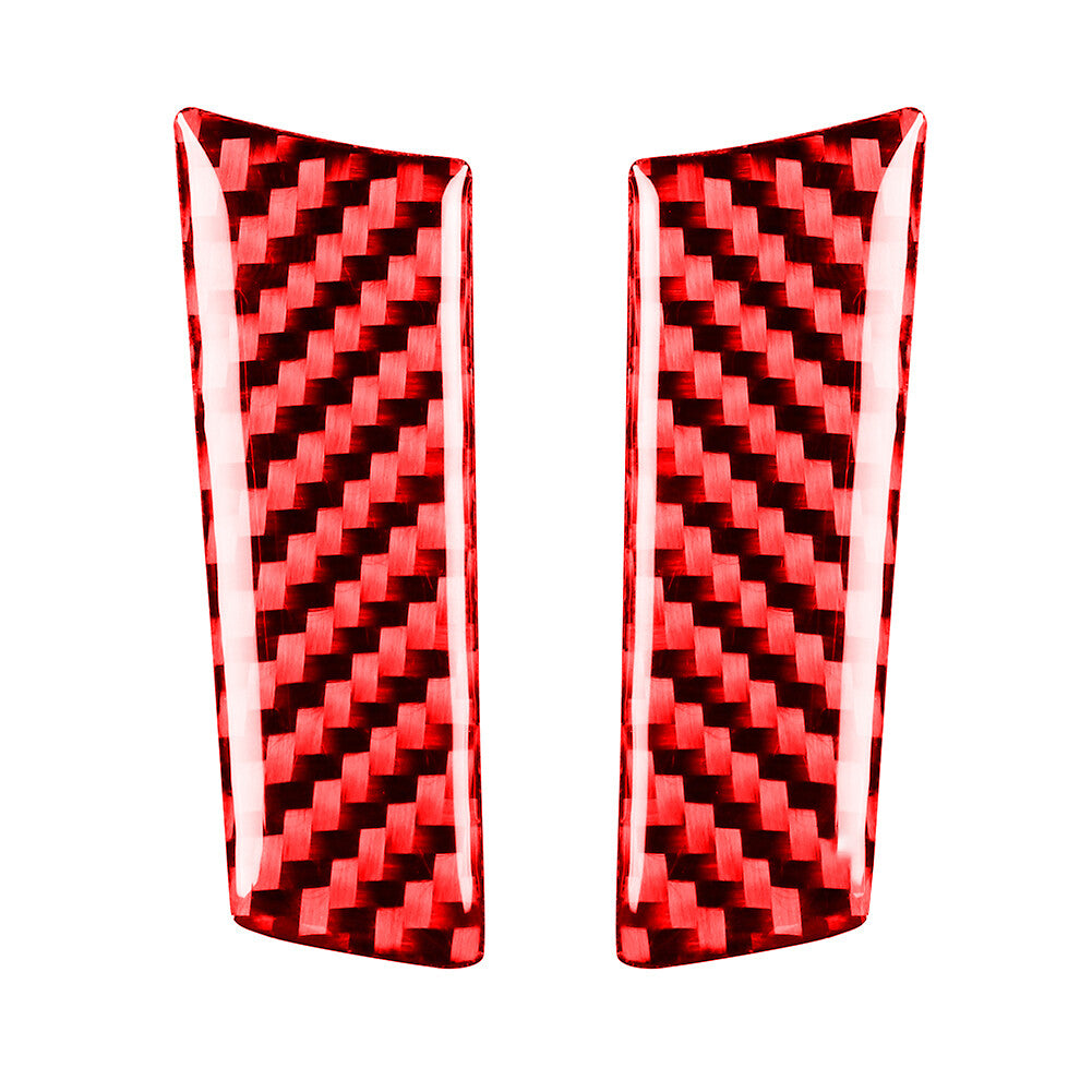Red Carbon Fiber Steering Wheel Cover Fit for Mazda MX-5 Miata 2009-15