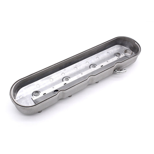 2pcs Natural Cast Aluminum Tall Valve Covers For GM LS w/Coil Mounts LS2 LS3 LS1