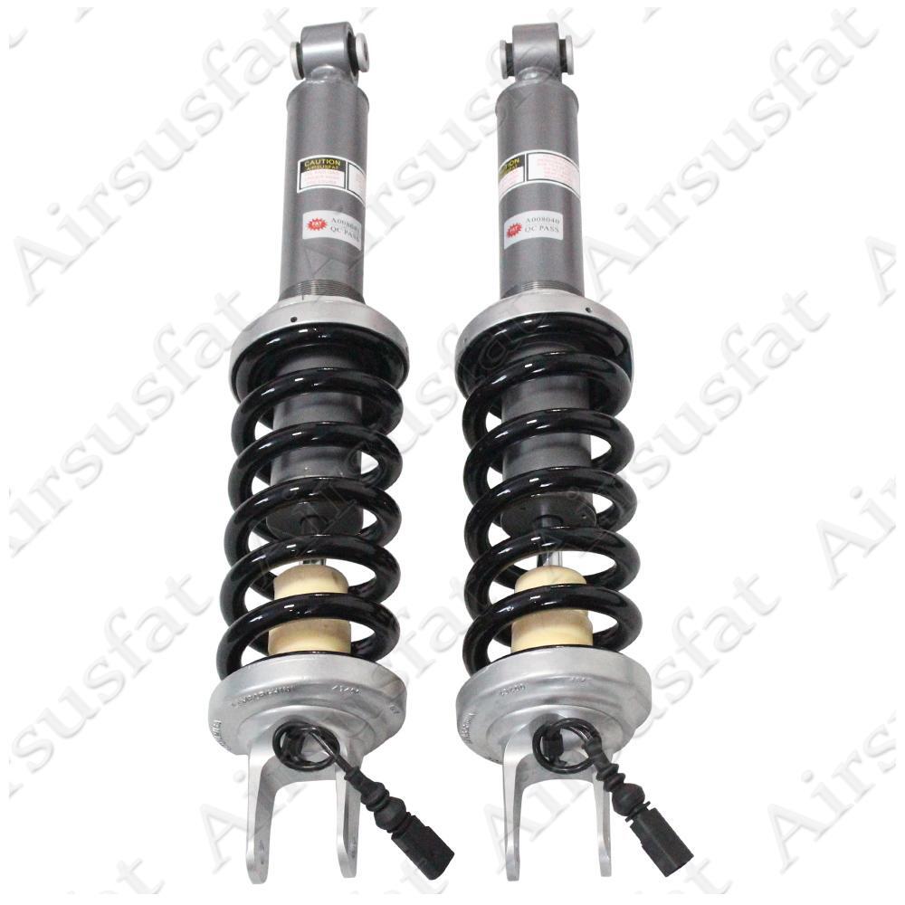2x Fit for Lamborghini Aventador Rear LR Air Suspension Shocks with Electric Line