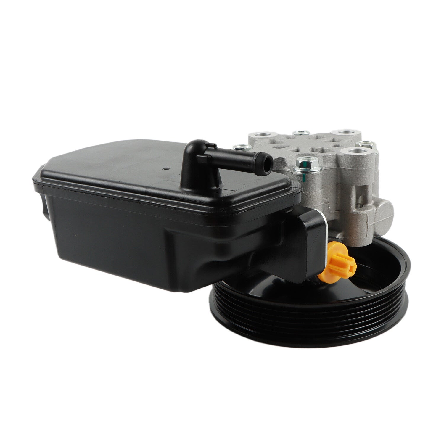 Power Steering Pump W/ Pulley  Reservoir For 2005-2007 for Dodge Dakota V8 4.7L