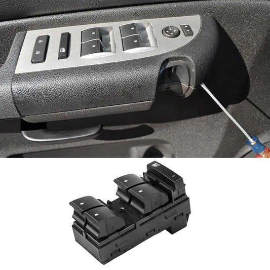 DRIVER POWER WINDOW SWITCH Fit 07-14 SILVERADO for SIERRA 1500 2500 3500 4-DR AT