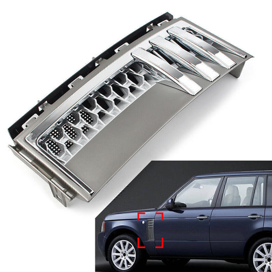The left fender ventilation grille is suitable for Land Rover for Range Rover L322 2002-2012 2011 2010