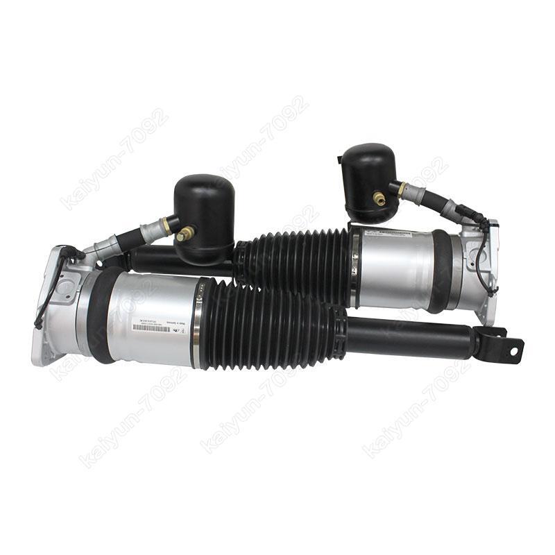 2x strut air suspension shock absorber rear for Audi for A8 D3 4E Quattro 2002-2010