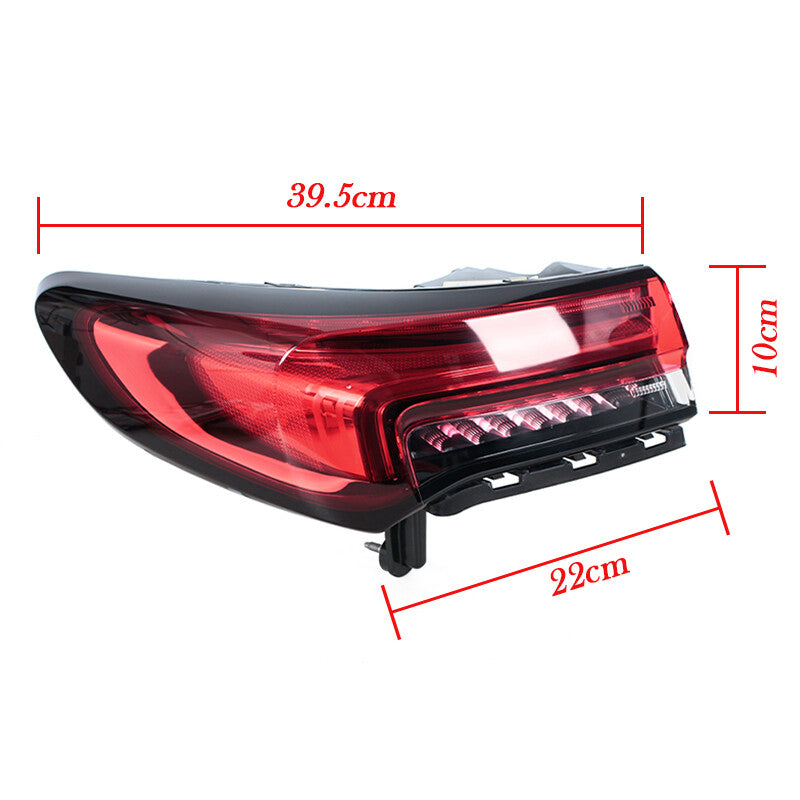 Left side: Applicable to for Buick Envision 2021-2023 LED taillight assembly brake warning light.
