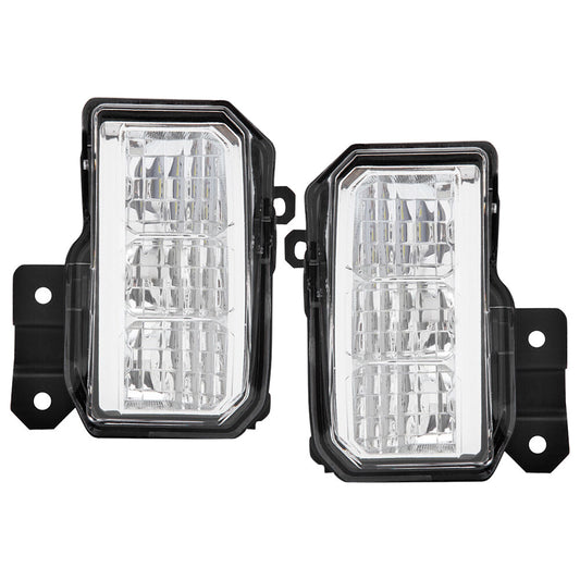 2x For 2019-21 for Subaru for Forester 2.5L Front Bumper Fog Light Assembly Left Right