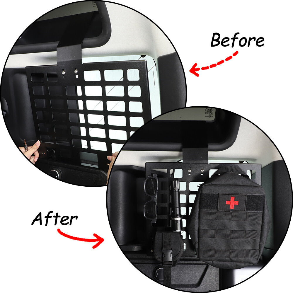 10-Piece Smoke-Enhanced Roof Cabin Marker Light Housing Cover for Hummer H2 2003-2009 USA
