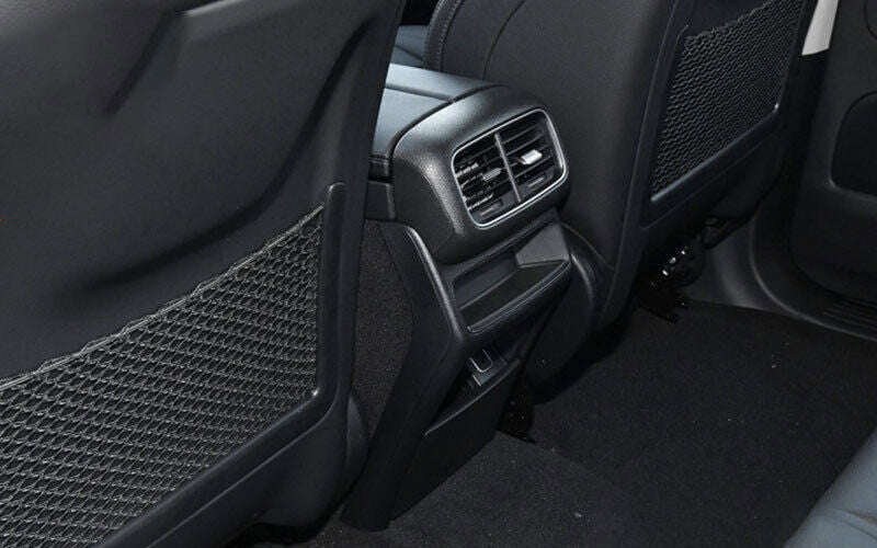 for Benz GLE 2020-2023 Carbon Fiber Inner Back Row Air Outlet Vent Cover Trim 3P