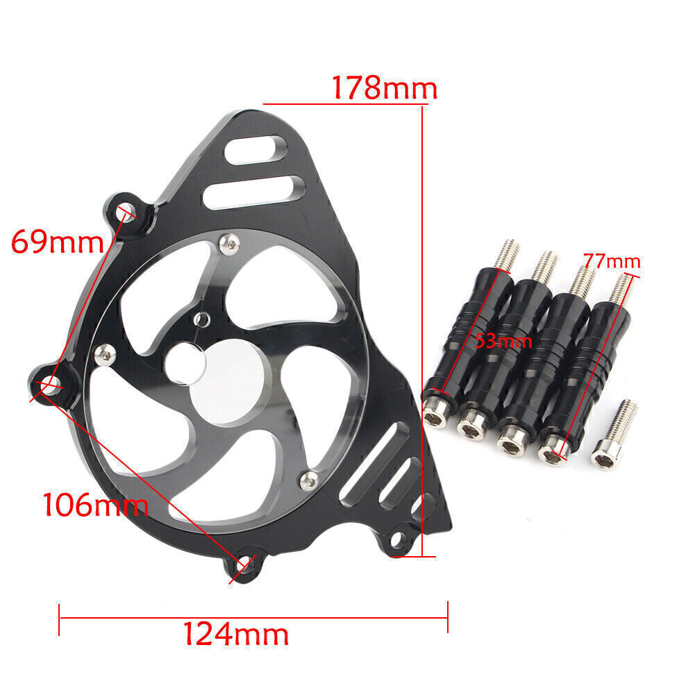 Fit for Kawasaki Z1000 2010-2017 Front Chain Sprocket Cover Protector CNC Motor