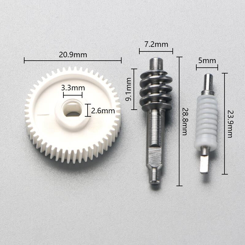 3PC New FOLDING MIRROR MOTOR Gear Kit For 2014-2022 for Nissan Skyline V37