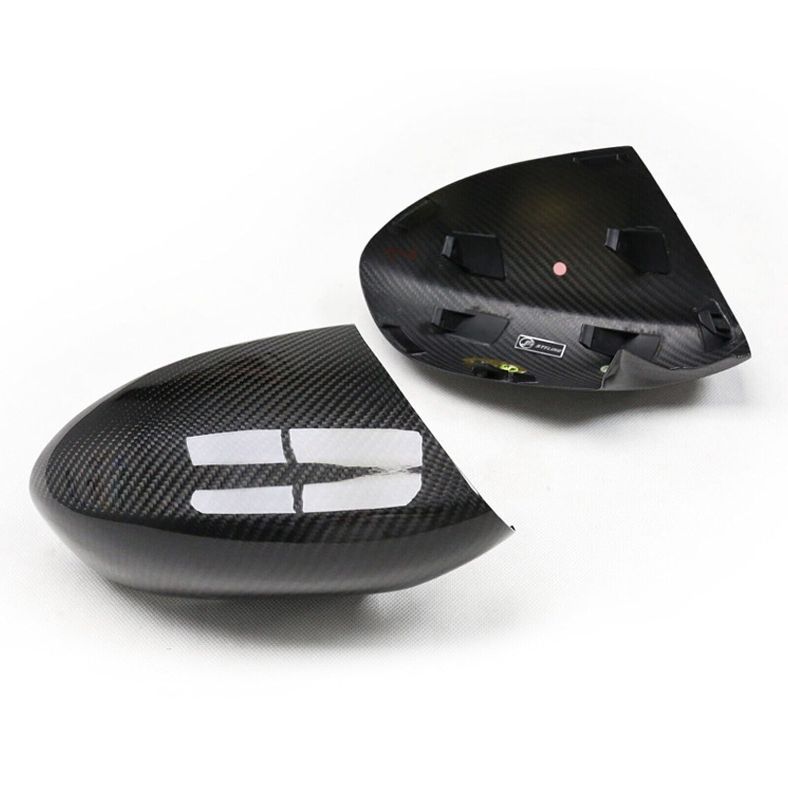 Carbon Fiber Side Mirror Cover Caps for BMW E93 M3 Convertible 2007-2014 2008