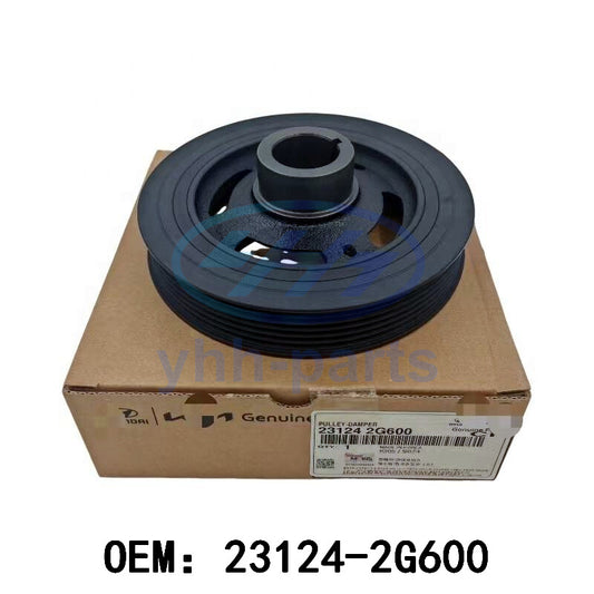 NEW 23124-2G600 DAMPER PULLEY for 2006-16 for HYUNDAI for KIA 2.0L 2.4L 4CYL