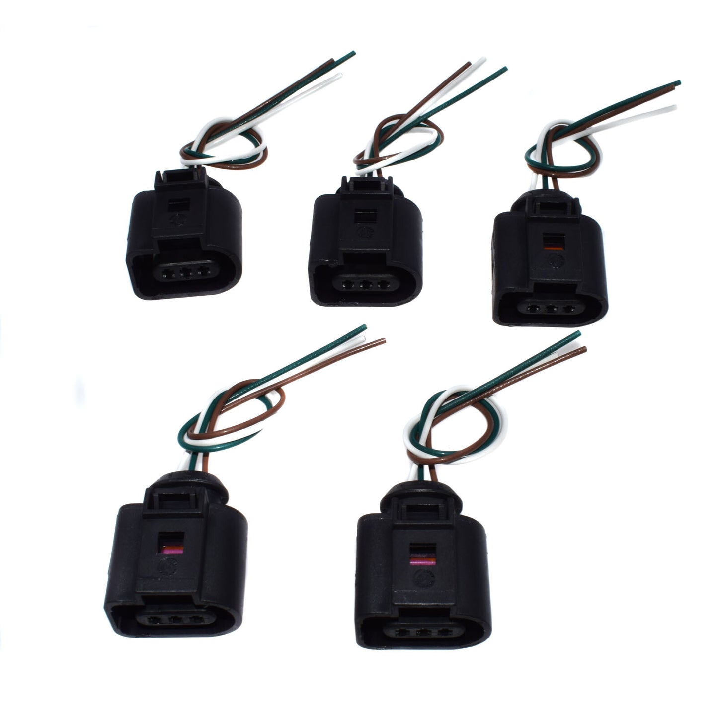 5X Pressure Sensor Connector Harness Plugs 3B0973703G for A3 Beetle for Jetta for Passat
