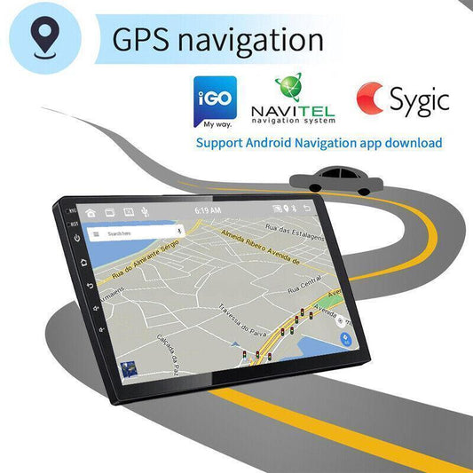Auto Mirror link WiFi+GPS Navigation 10 inch 2+32G Android 11 2 Din Stereo Radio